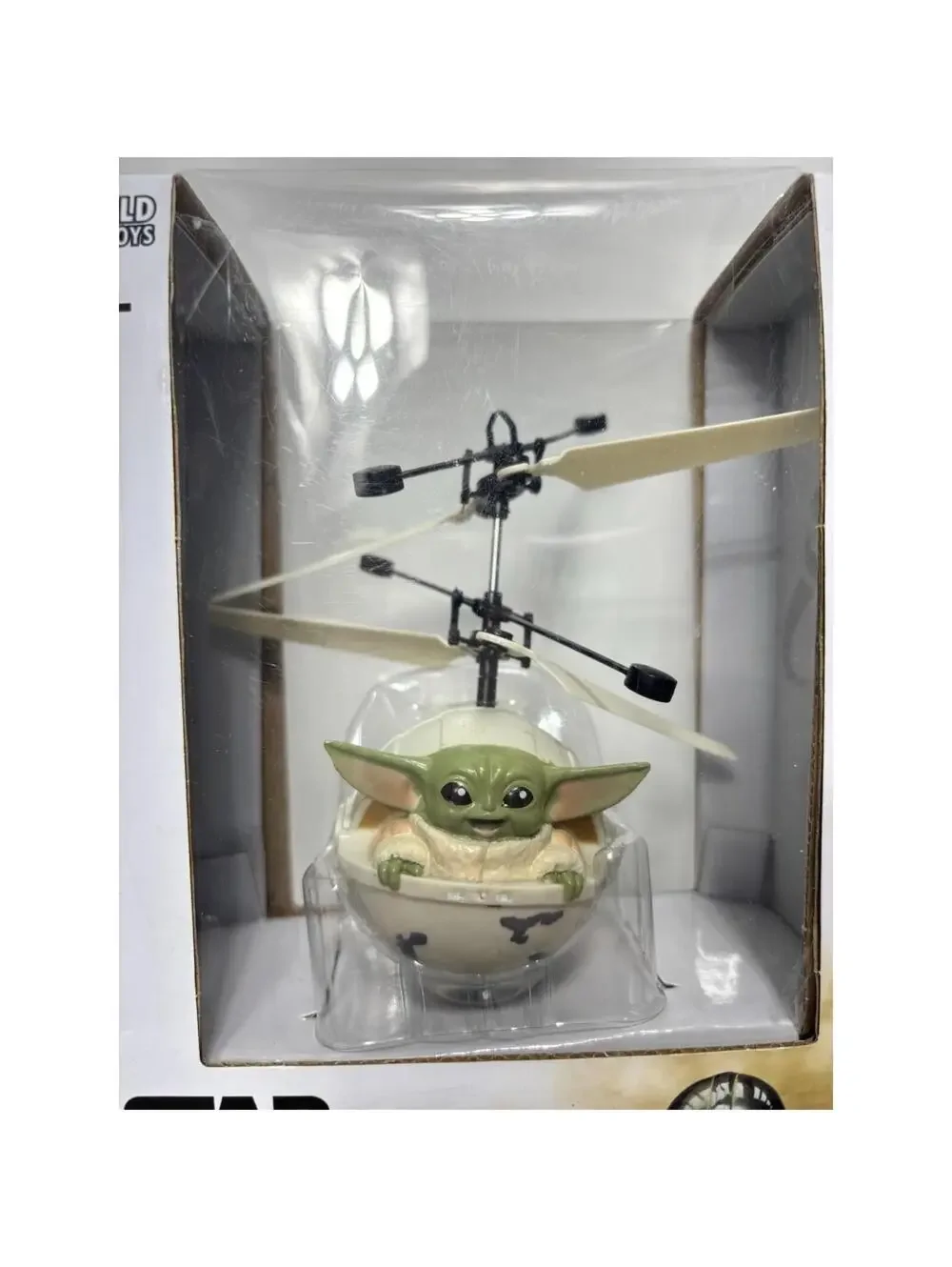 Star Wars The Mandalorian Small Hand Hovering Toy for Kids, New, Box Damaged